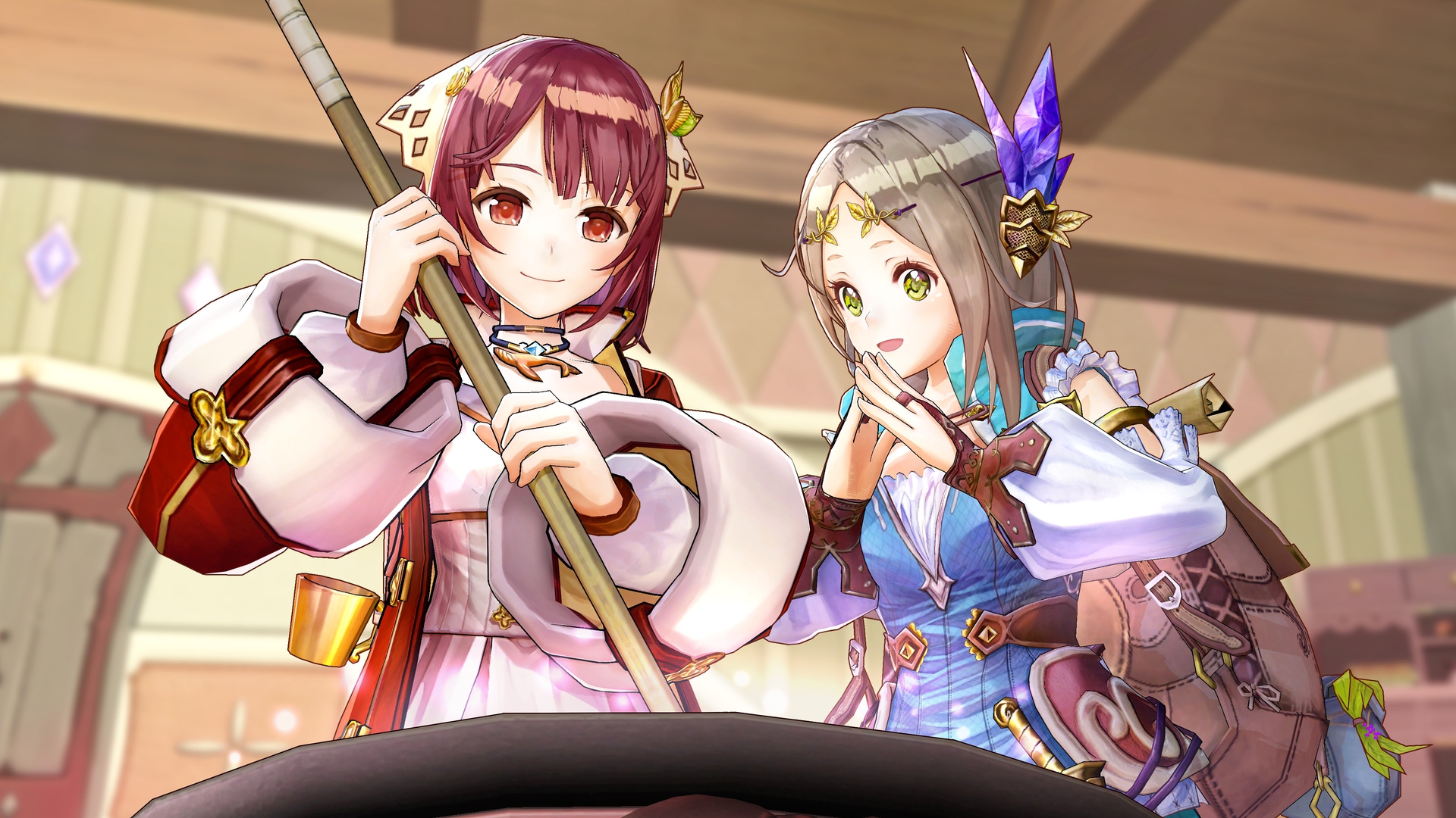 Atelier Firis The Alchemist and the Myterious Journey Wallpaper 002