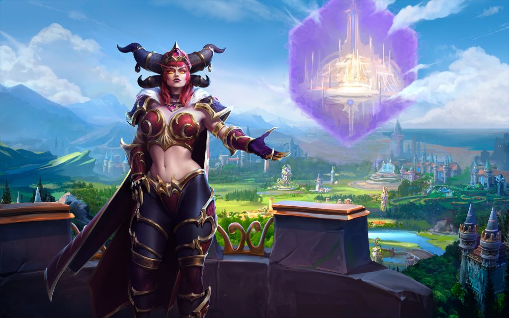 Heroes Of The Storm Wallpaper 009 Alexstrasza Wallpapers Ethereal Games