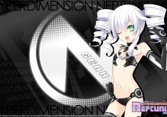 Hyperdimension Neptunia Mk2 Wallpaper 003 Black Sister Uni