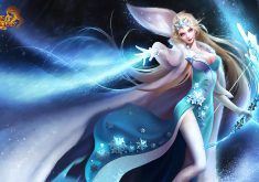 League of Angels Wallpaper 030 – Snow Queen
