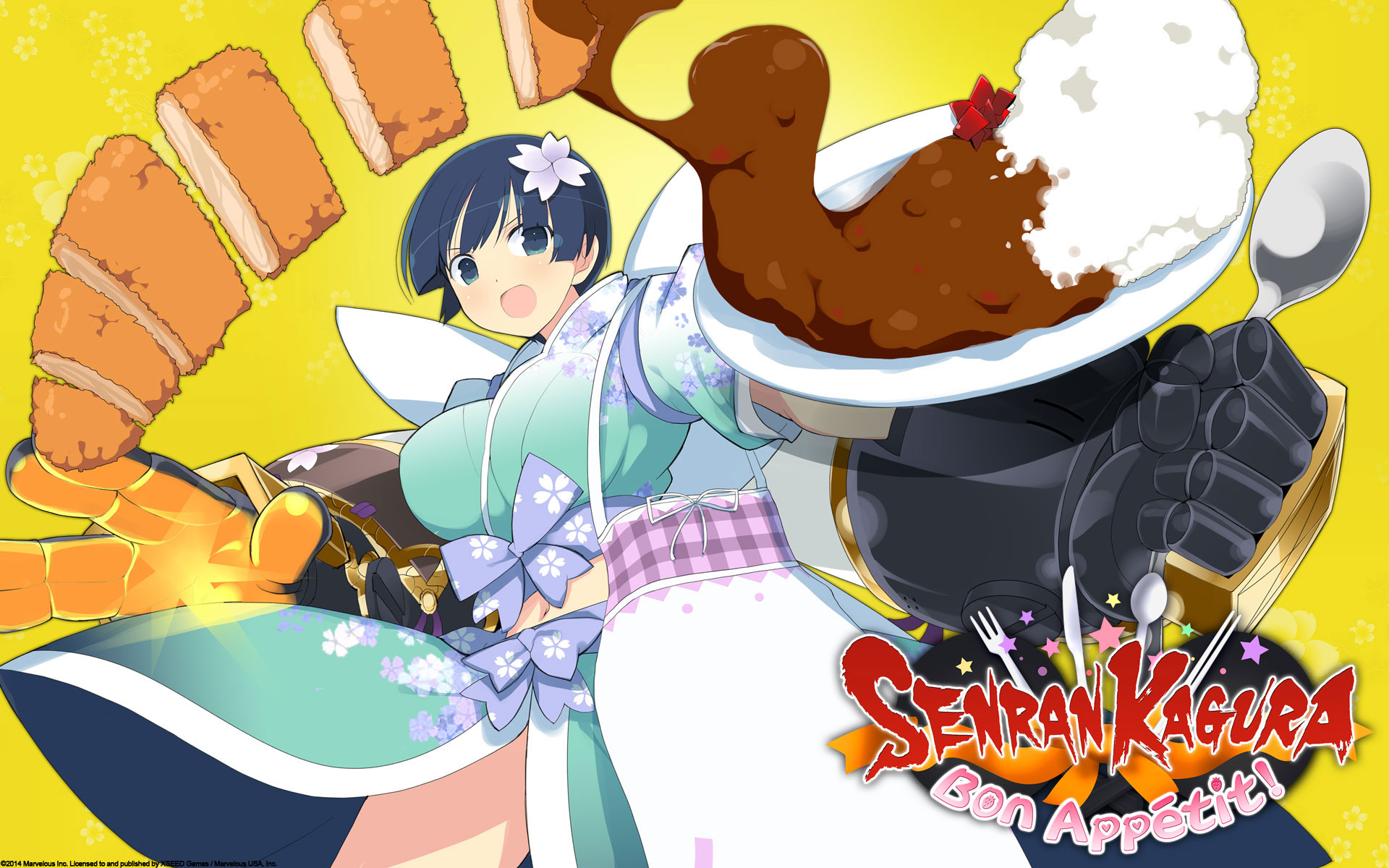 Senran Kagura Bon Appetit Wallpaper 013 | Wallpapers @ Ethereal Games