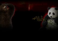 Tekken 7 Wallpaper 004 Kuma and Panda