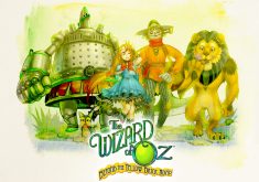 The Wizard of Oz Beyond the Yellow Brick Road Wallpaper 001