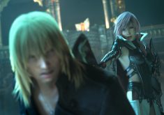 Final Fantasy XIII: Lightning Returns Wallpaper 006 – Lightning & Snow
